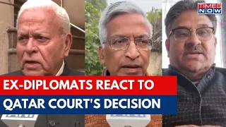 Ex-Indian Diplomats On Qatar Court Decision To Reverse Death Penalty Of 8 Former Navy Officers