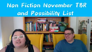 Non-Fiction November TBR/List of possible books, because mood reading.