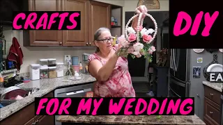 WEDDING CRAFT #1 HANGING FLOWERS