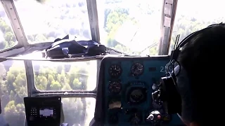 Облет газопровода на вертолете Ми-8