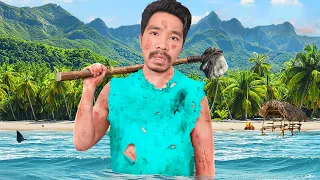 PHD | 24 Giờ Sinh Tồn Trên Đảo Hoang | 24 Hours Survival On A Deserted Island