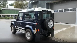 Je me suis promené en Land Rover Defender 100% électrique. L'antithèse !