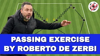 Passing exercise by De Zerbi!