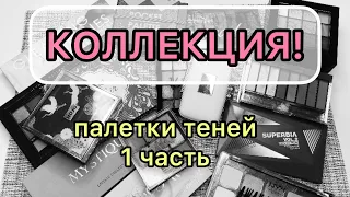 Моя коллекция // бюджетные палетки🌸