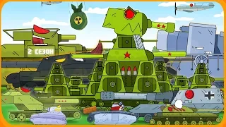All series Steel monsters Cartoons about tanks 2 season