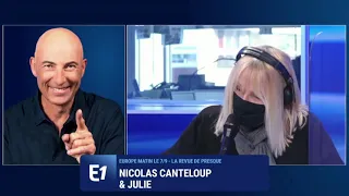 Les dernières imitations de Nicolas Canteloup sur Europe 1