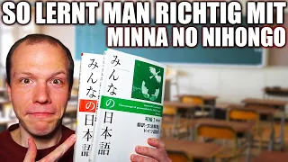 So lernt man mit dem Minna no Nihongo richtig Japanisch!