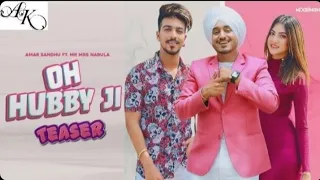 OH HUBBY JI (Teaser) Amar Sandhu ft Mr Mrs Narula |AKBEAT | 3rd Sep | Latest Punjabi Songs 2021