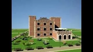 Готовый проект мини-гостиницы Крепость на 19 номеров