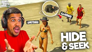 HIDE AND SEEK in GTA 5 With @TotalGaming093 || Desi Gamers