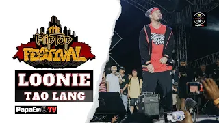 FlipTop - Loonie x Tao Lang, LIVE @ The FlipTop Festival 2020 | FlipRap x PapaEmo TV