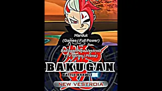 Marduk vs. Bakugan New Vestroia Brawlers