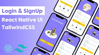 🔴 Login | SignUp UI - React Native Tutorial