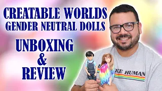 Creatable World Fully Customizing Gender Neutral Dolls | Unboxing & Review