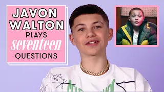 “Euphoria’s” Ashtray Actor Javon Walton Only Auditioned ONCE?! | 17 Questions | Seventeen