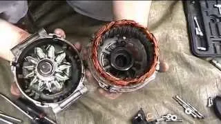 Alternator repair : Noisy Bearings replacement
