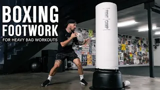 BOXING FOOTWORK | Footwork Drills On The Heavy Bag