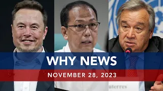 UNTV: WHY NEWS |  November 28, 2023