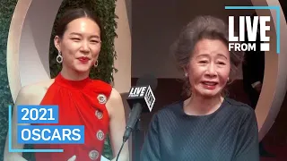 Yeri Han & Yuh-Jung Youn Talk Filming "Minari" in 25 Days | E! Red Carpet & Award Shows