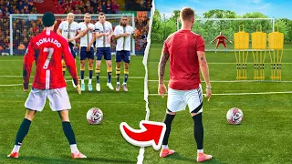 RZUT WOLNY JAK RONALDO? | ODTWARZAMY NAJLEPSZE BRAMKI #1