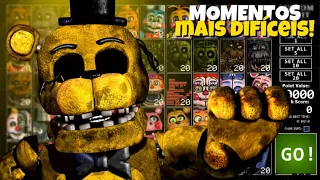 MOMENTOS MAIS DIFÍCEIS em FNAF!!