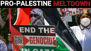 Unhinged pro-Palestine activists send elite universities into meltdown