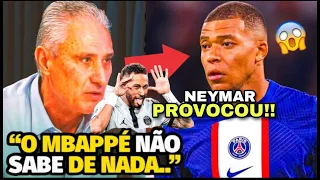 🚨😱TITE MANDA A REAL E DETONA MBAPPÉ APÓS ELE DESPREZAR A SELEÇÃO BR E NEYMAR!