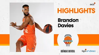 An all-terrain BRANDON DAVIES leads Valencia Basket | Liga Endesa 2023-24
