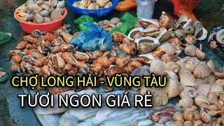 Nhìn Là Ghiền Hải Sản Tươi Ngon Tại Bà Rịa Vũng Tàu - CHỢ LONG HẢI