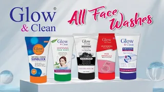 Glow & Clean Activated Charcoal Face Wash | Glow & Clean Age Miracle Face Wash | TeaTree | Whitening