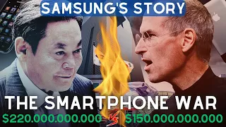 How SAMSUNG Conquered Apple in the Battle of BILLIONAIRE Tech Giants 💶📲 | The story of Samsung