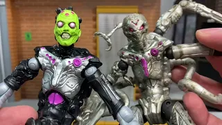 Dc Page Punchers Brainiac regular and platinum edition figure review