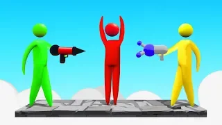 STICK FIGHT + GANG BEASTS = THIS GAME! (Super Smash)