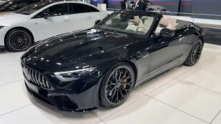 2023 Mercedes AMG SL 63 - 241,310 euro Interior And Exterior Brussel Motor Show 2023