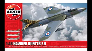 Airfix Hawker Hunter F 6 1 48th Scale In Box Review