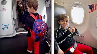 VIAGEM DE AVIÃO SOZINHOS PARA NOVA YORK ✈️ Marcos e Brancoala