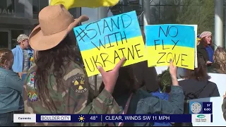 Ukraine support rally