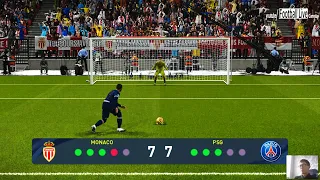 PES 2021 | Monaco vs PSG | Penalty Shootout | Neymar vs Monaco | Gameplay PC