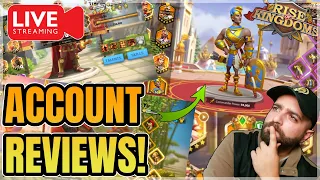 Get Your Account Reviewed! ( & KvK Things..) Rise Of Kingdoms Live Stream!