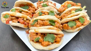 Mini Pita Bites with Chicken Filling | Ramadan Special Recipe | Tasty Foods