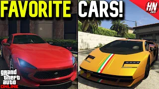 My Top 10 Favorite Cars In GTA Online Right Now!