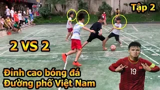 Thử Thách Bóng Đá 2vs2 Team Quang Hải Nhí Duy Trung so tài các cầu thủ nhí Việt Nam cùng Đỗ Kim Phúc