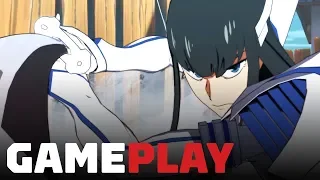 Kill la Kill the Game: If - Satsuki vs Ryuko Full Match Gameplay