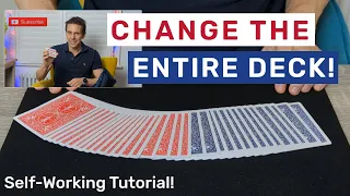 Color Changing Deck: Full Self-Working Card Trick Tutorial