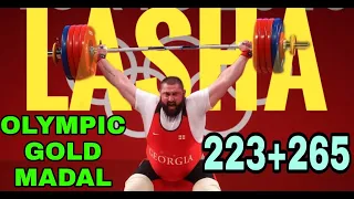 Lasha Talakhadze (+109kg) has won Gold medal at(Olympic record) Tokyo 2020!