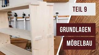 Grundlagen Möbelbau - Teil 9 - Holzverbindung “Stemmzapfen” mit Handwerkzeugen herstellen