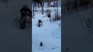 Polaris pro rmk 800 little snow ride