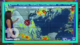 Tracking the Tropics: Potential Tropical Cyclone Four has no chance of development