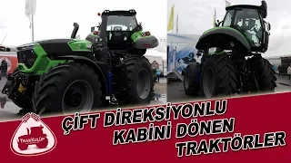 The Final Point of Tractors | Double Steering and Rotating Cab Tractors