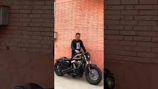 Harley Davidson Forty-Eight nice sound!!!